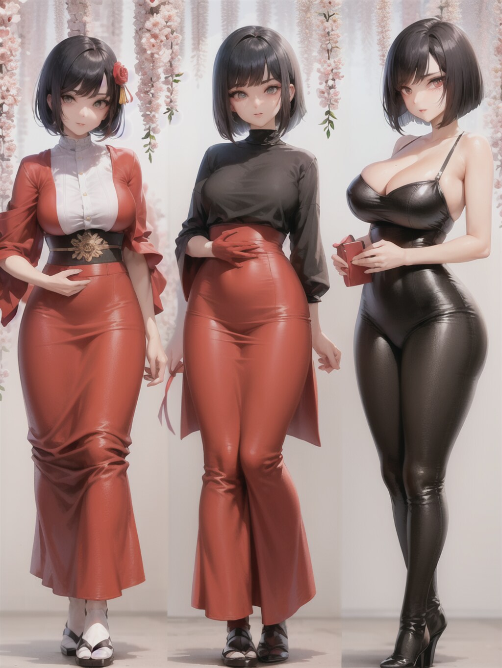 桜美女