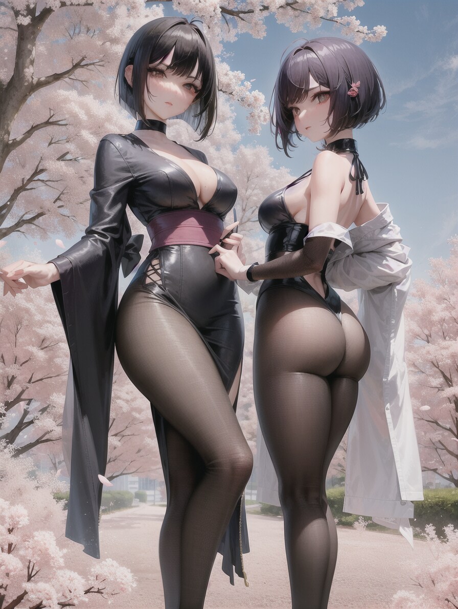 桜美女