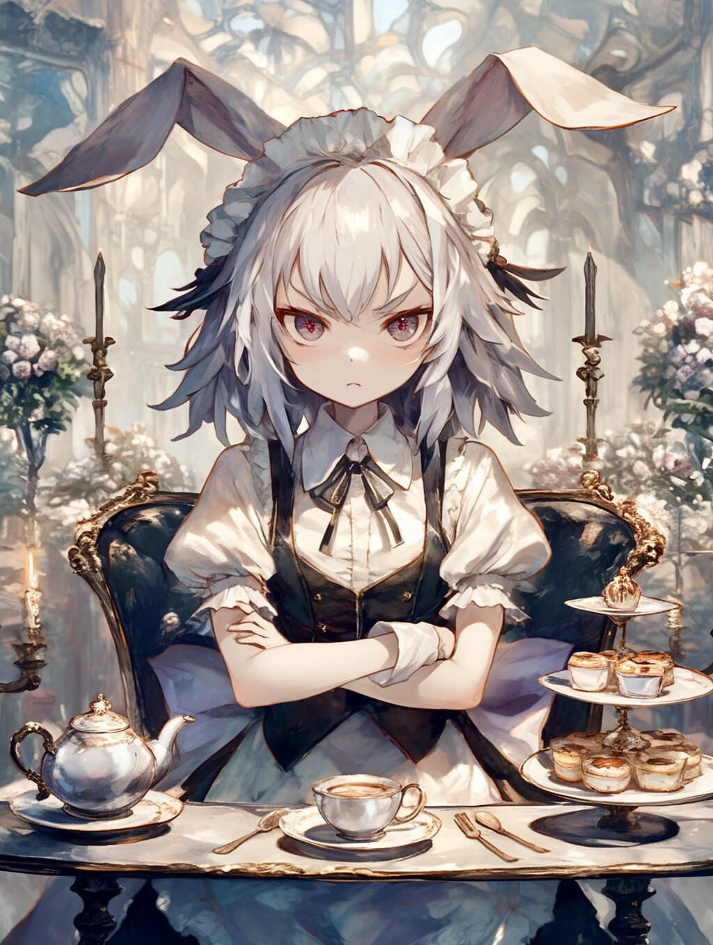 メイドバニー✖︎腕組み🐾