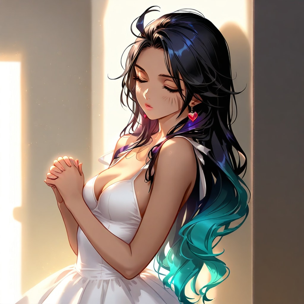 祈りよ届け | の人気AIイラスト・グラビア