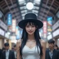 かっこかわいいダンサー白鳥英美梨、横浜駅を颯爽と歩く 4枚目