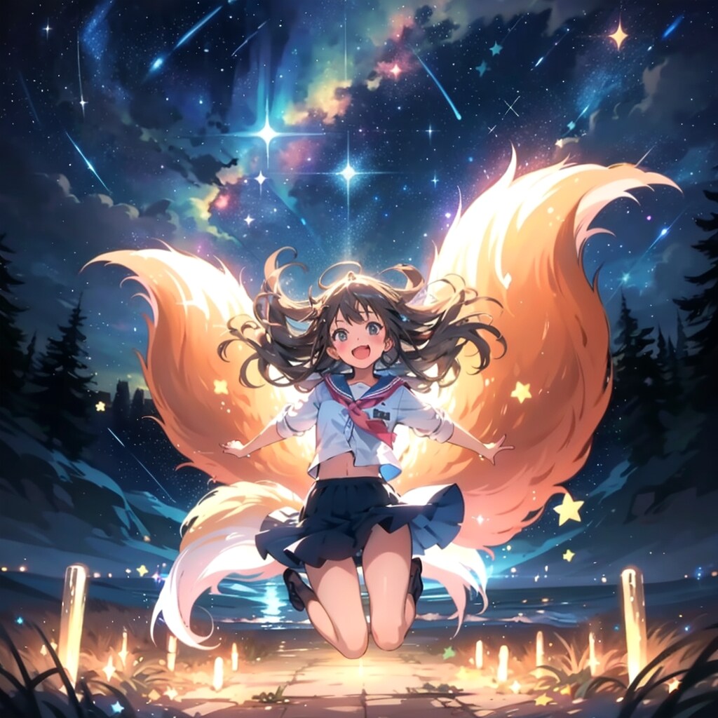 あの星に向かって走ろう | の人気AIイラスト・グラビア