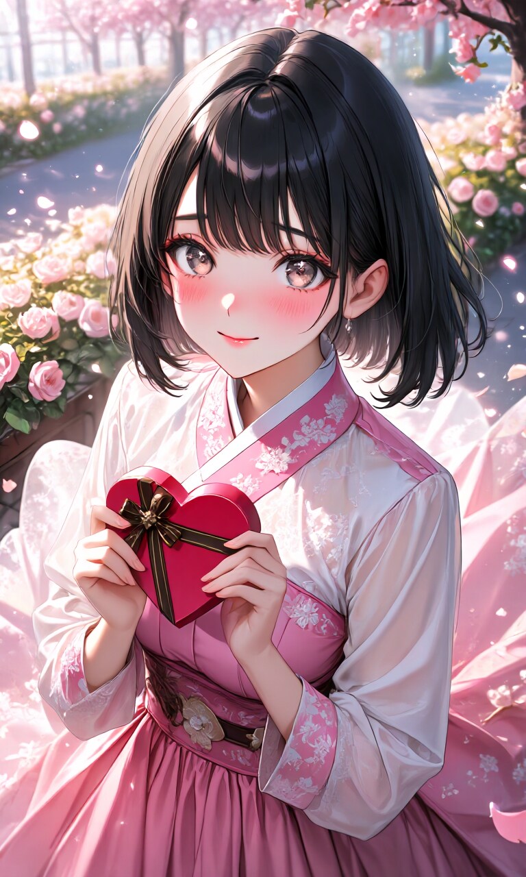 韓服少女