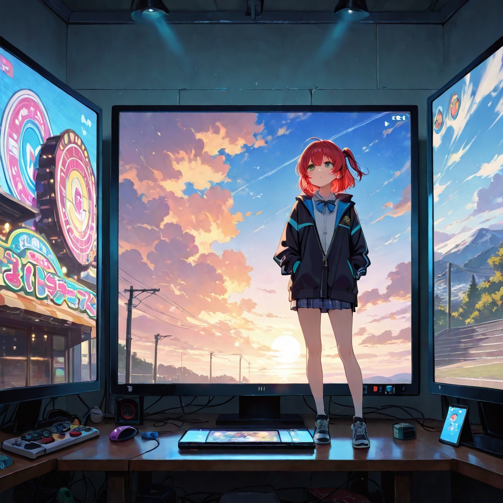 架空ゲーム | の人気AIイラスト・グラビア