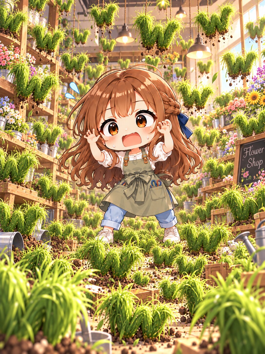 愛莉の職場に草生えるw | の人気AIイラスト・グラビア