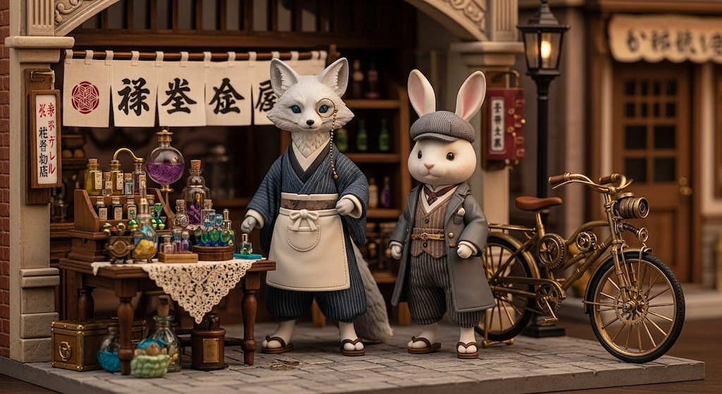 うさぎ探偵と、きつねの薬屋