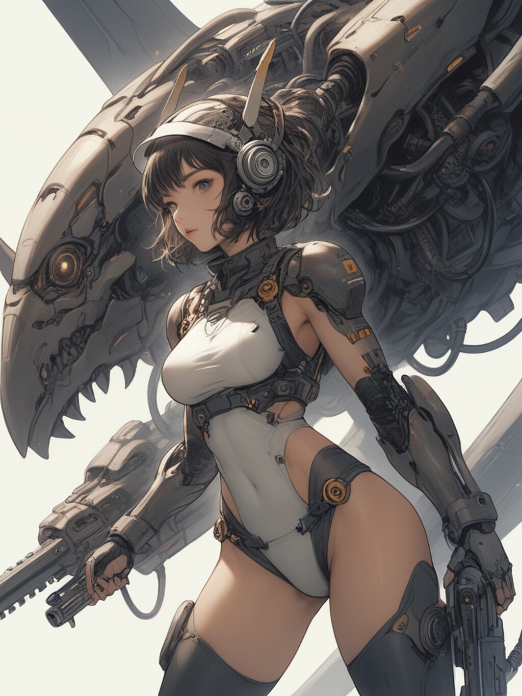 cosmic android girl & power loader