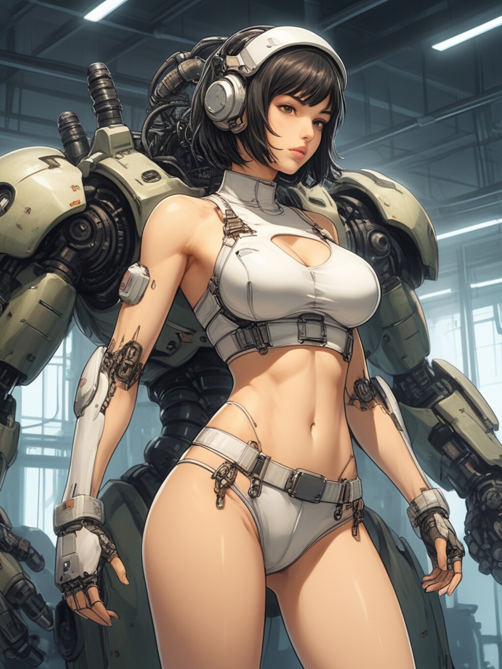 cosmic android girl & power loader