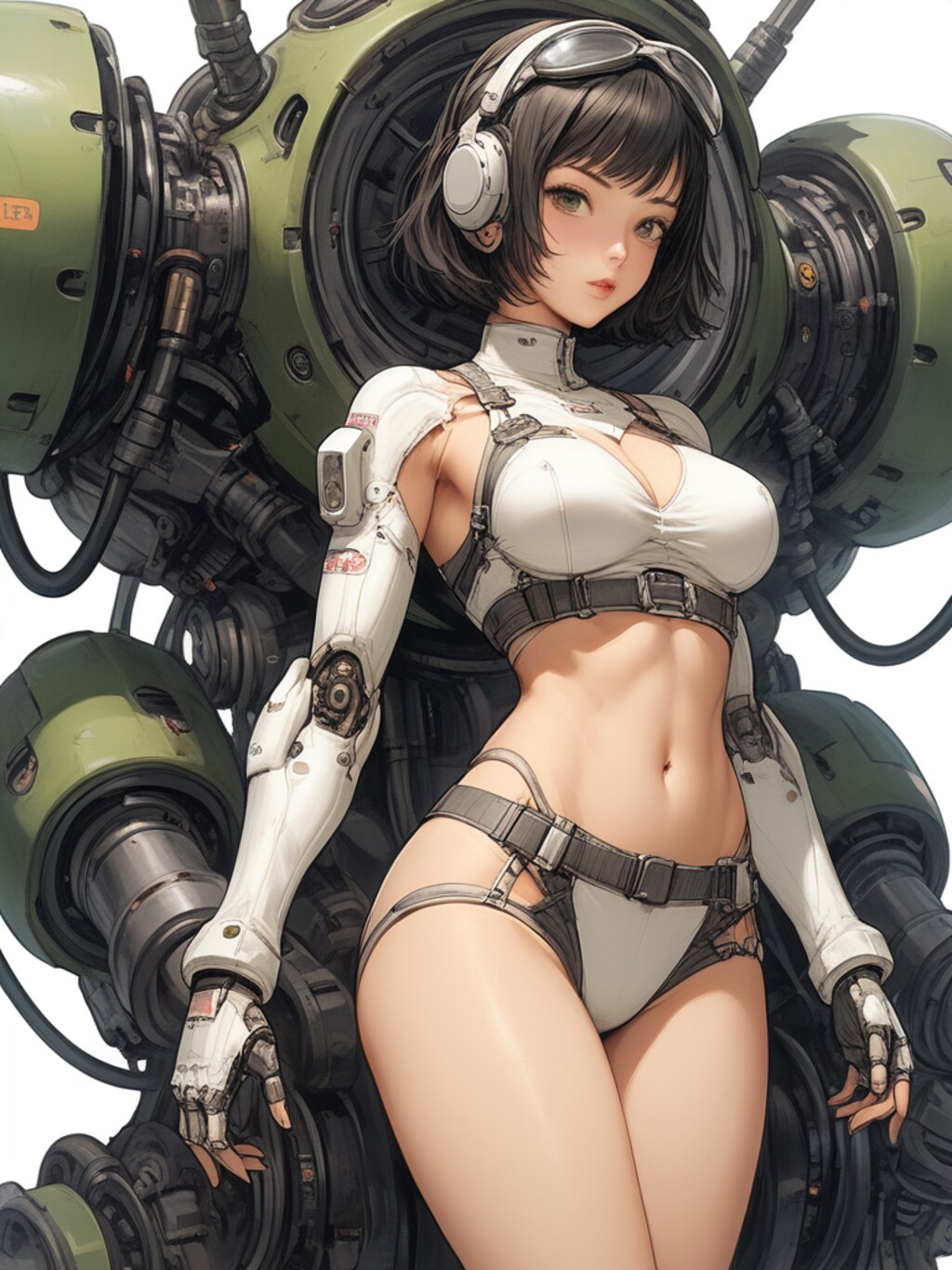 cosmic android girl & power loader