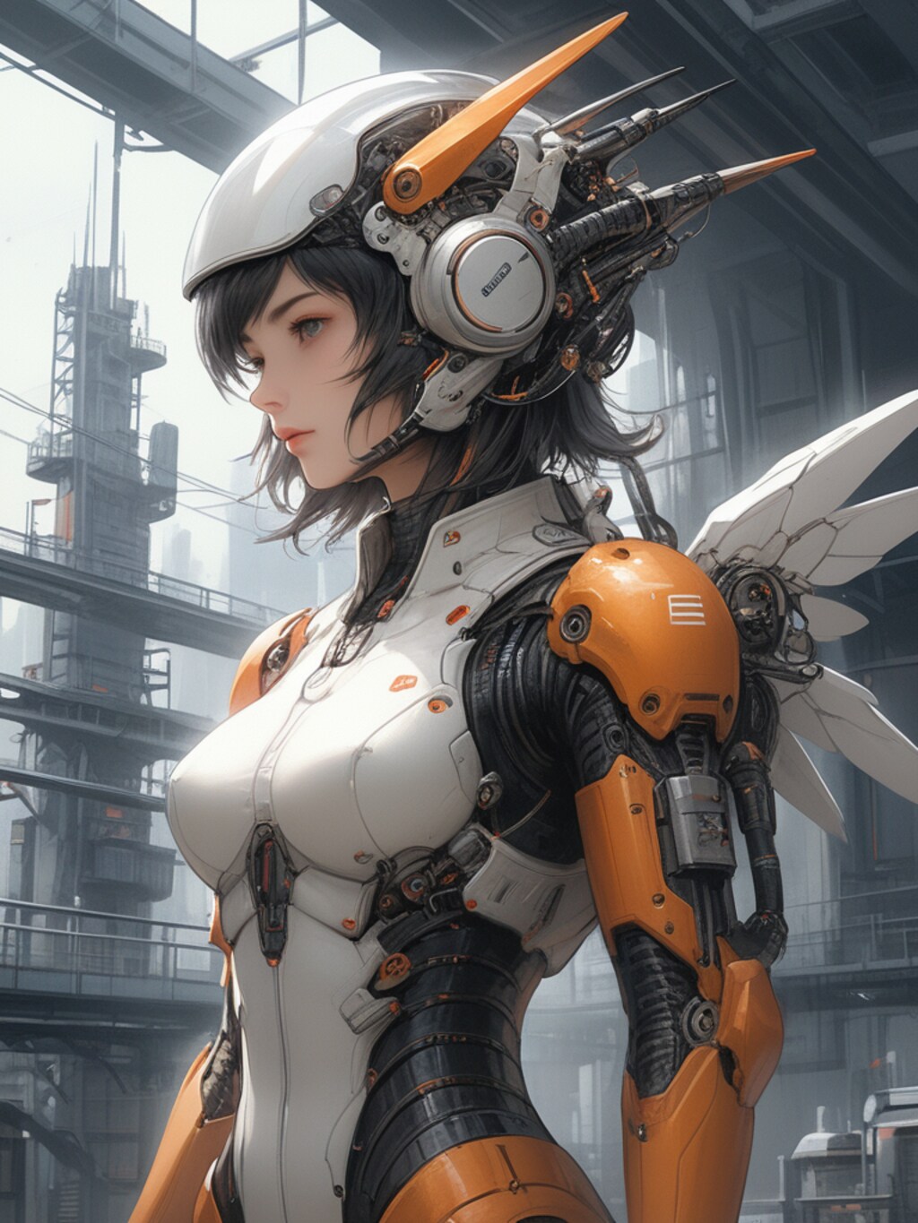 cosmic android girl & power loader