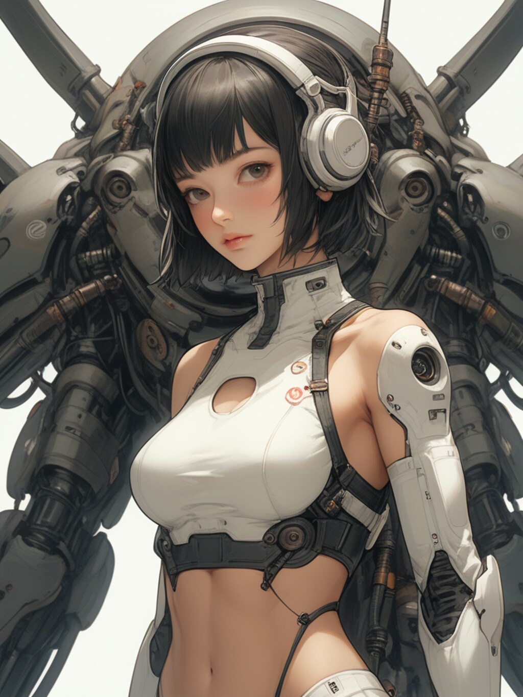 cosmic android girl & power loader