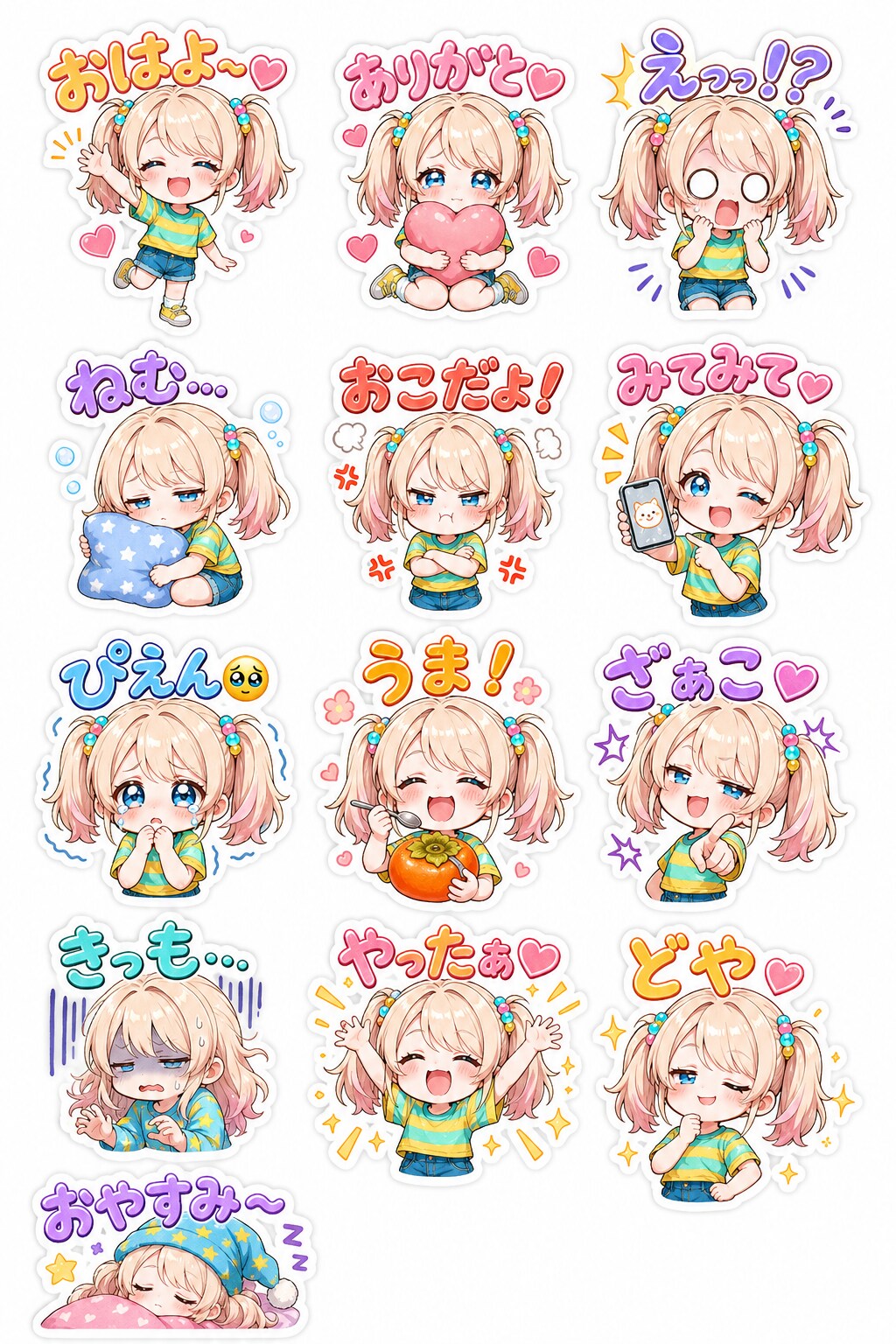 LINEスタンプ風
