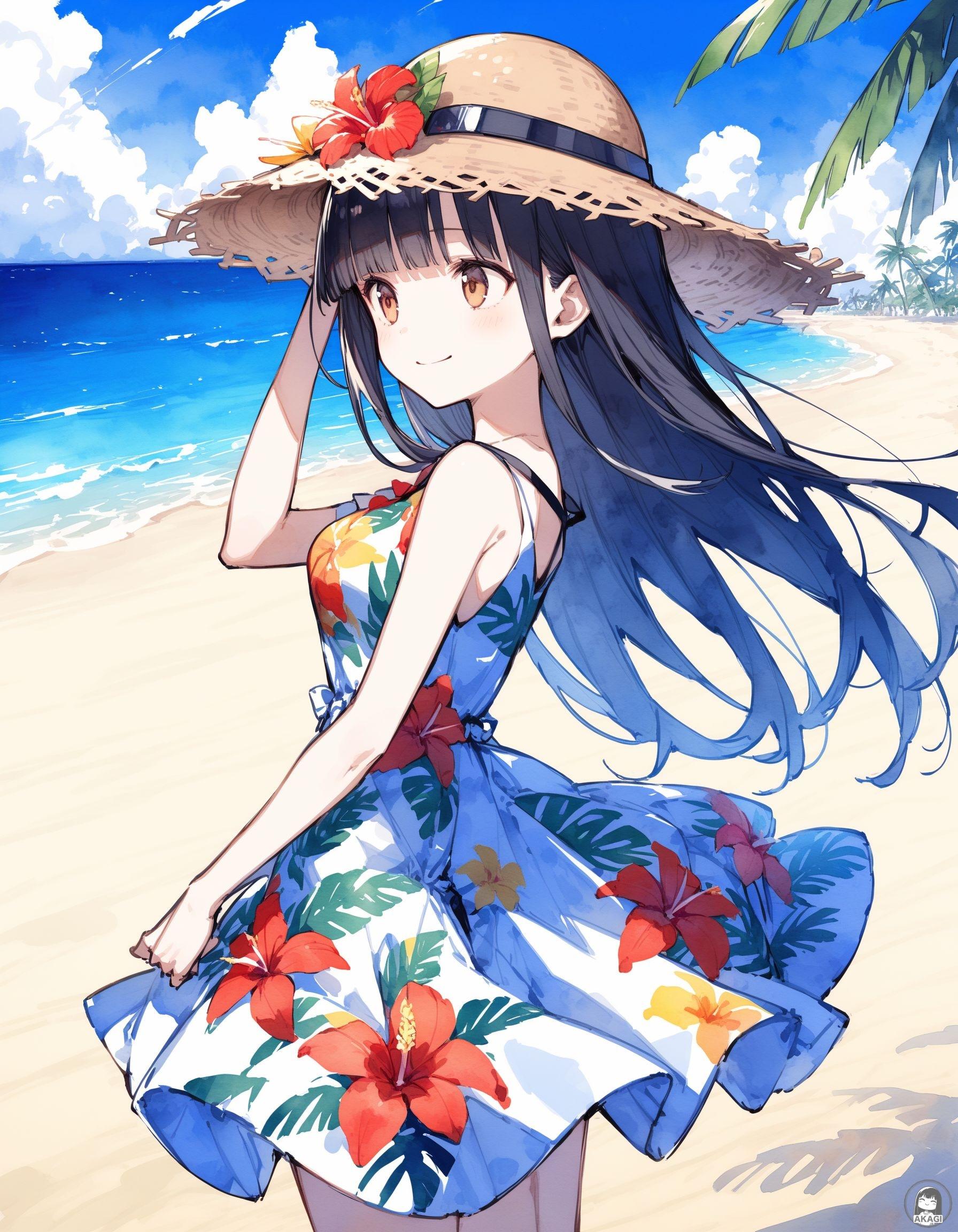 ここで一緒に泳ごうか？ | の人気AIイラスト・グラビア