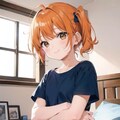 れもちゃん座る 10枚目