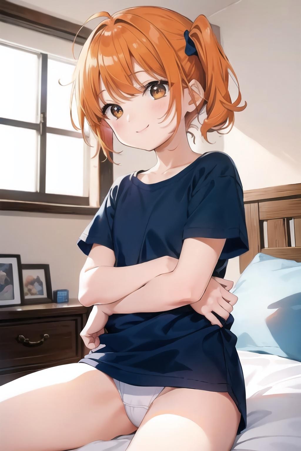 れもちゃん座る