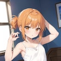 れもちゃん座る 9枚目