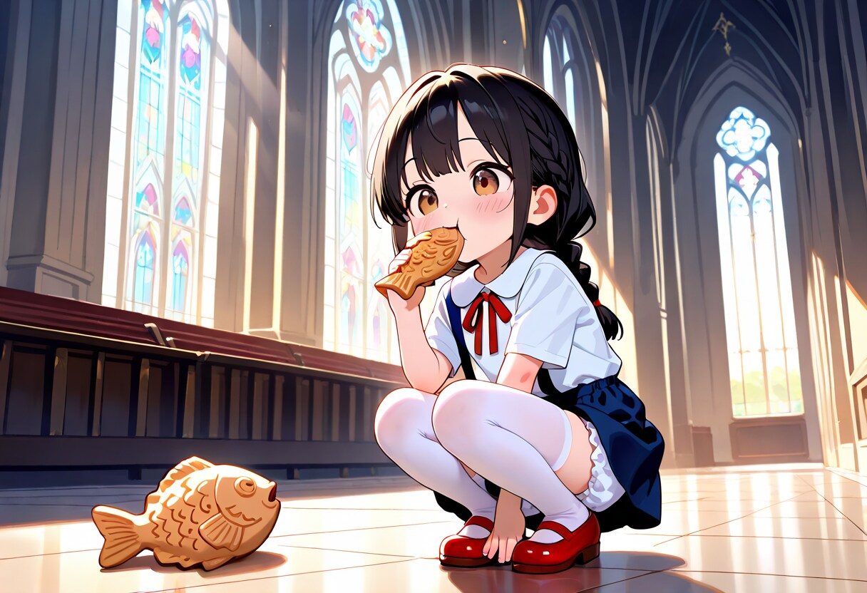 幼女ってたい焼き食べさせるくらいしか出来ることがない気がする