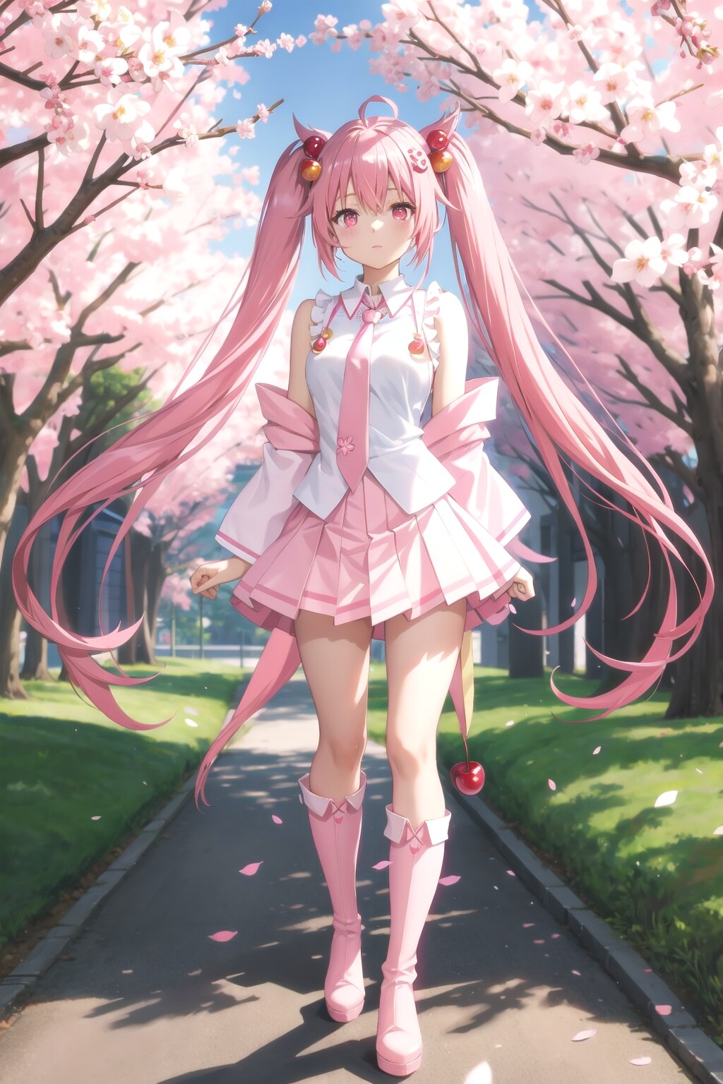 V4B桜ミク04 | の人気AIイラスト・グラビア