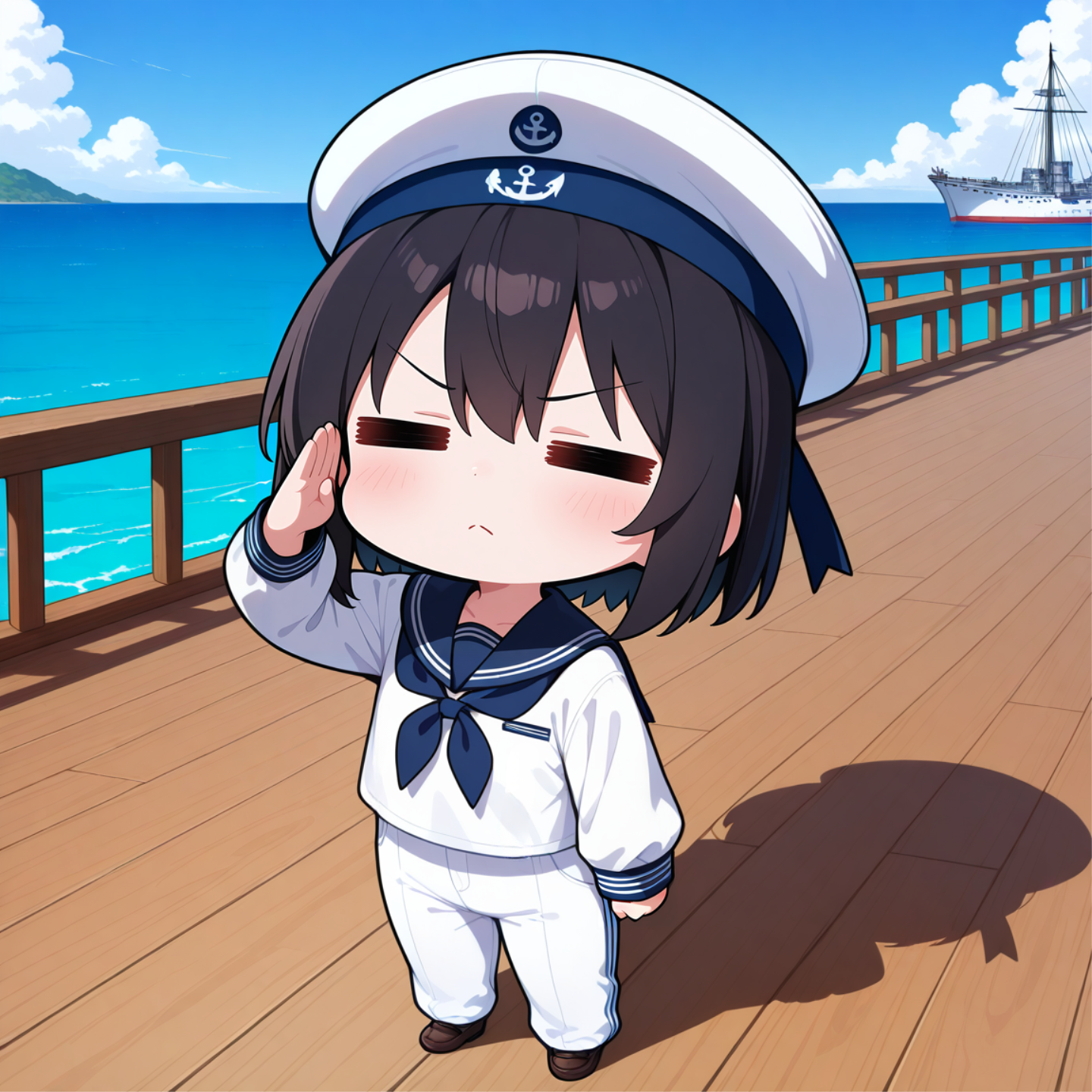 敬礼！ | の人気AIイラスト・グラビア