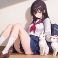 JKとウサギ 2枚目