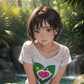 “Wet Temptation in the Spring Mist” ― 湯けむりの中で、彼女は無防備なまま ― 5枚目