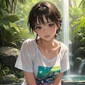 “Wet Temptation in the Spring Mist” ― 湯けむりの中で、彼女は無防備なまま ― 3枚目