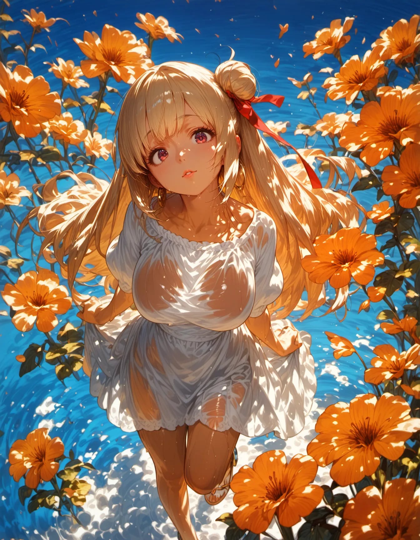 Golden Bloom Path