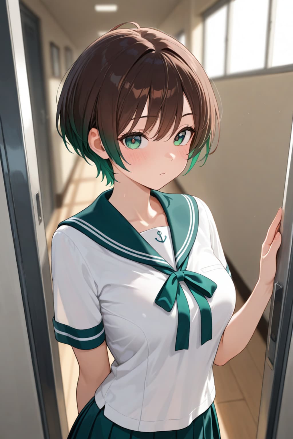 中学生だった頃のボーイッシュと太眉