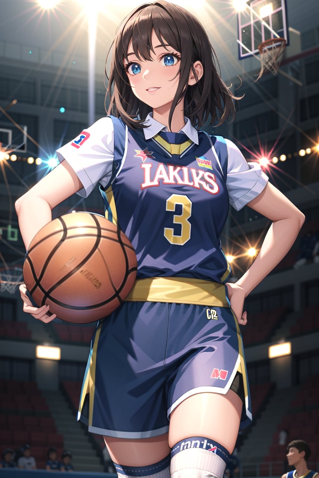 女バスのジャンプシュート（番外25）