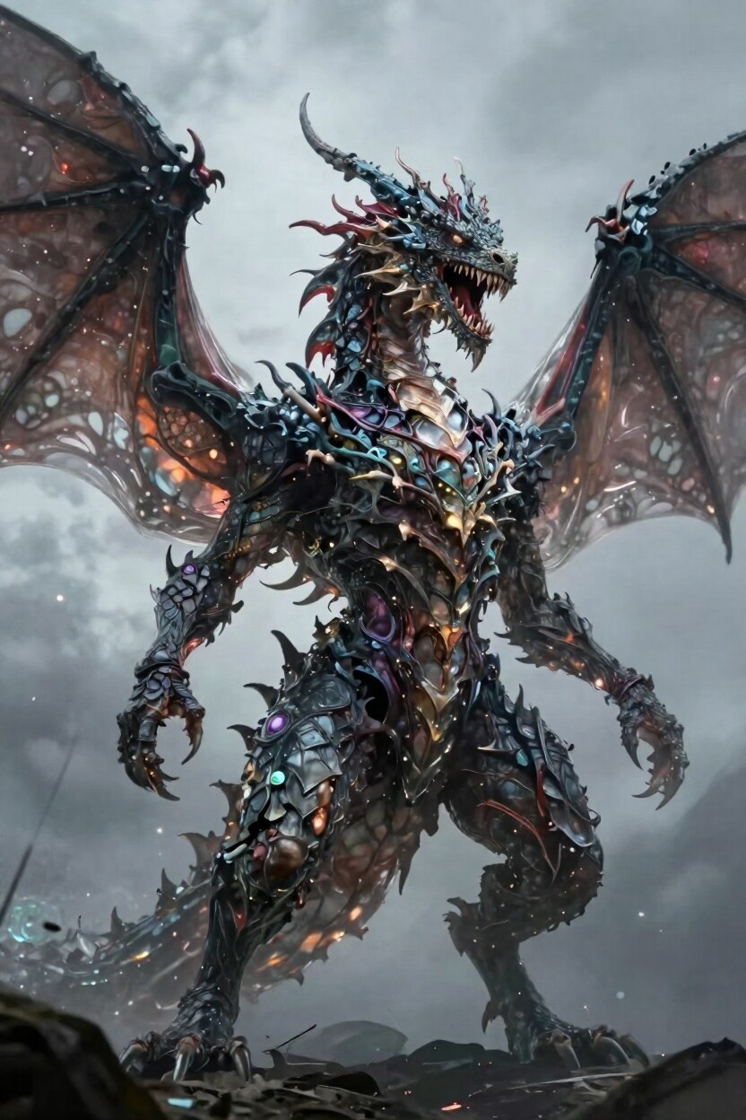 otherworldly dragon