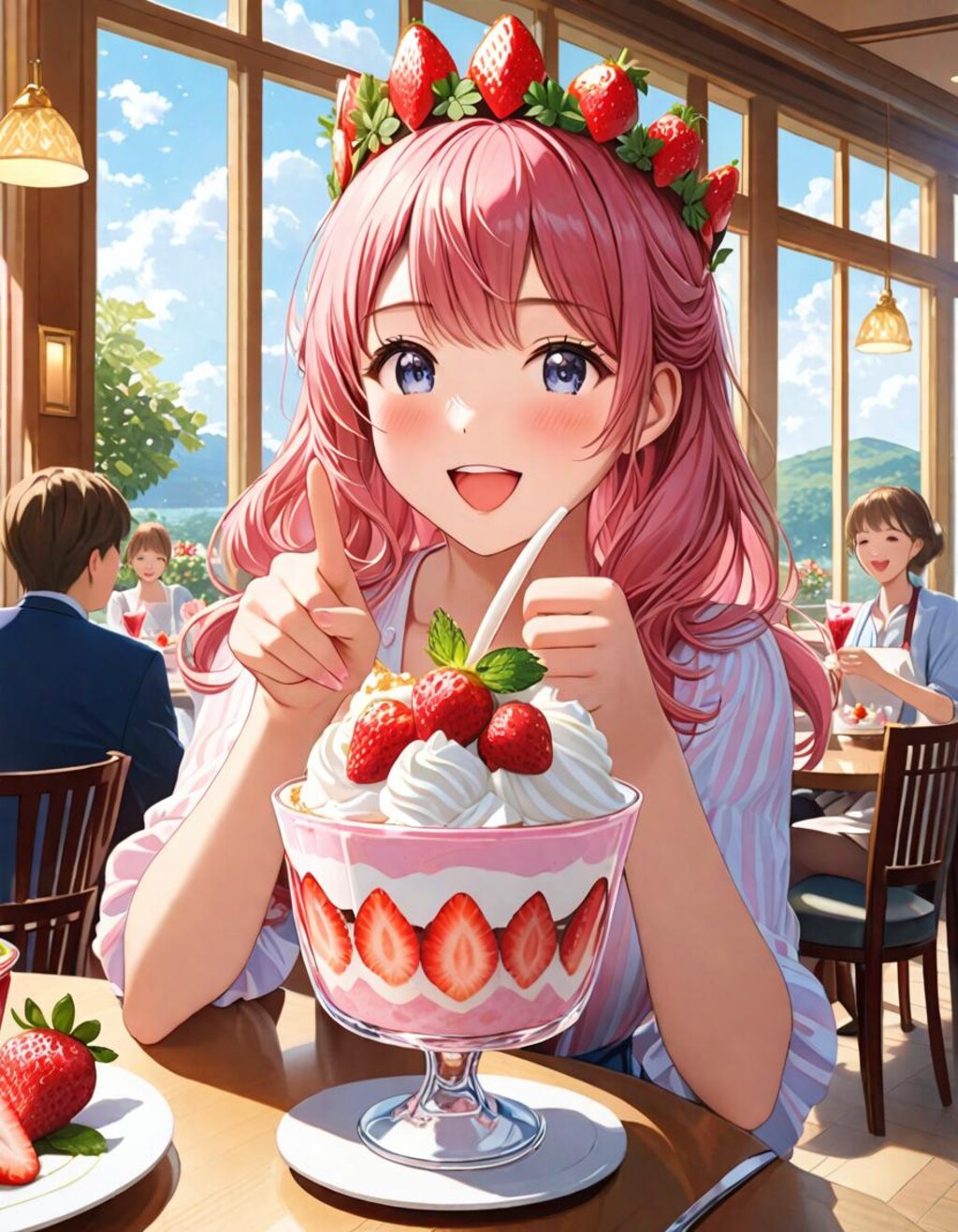 イチゴ姫による食べ方講座