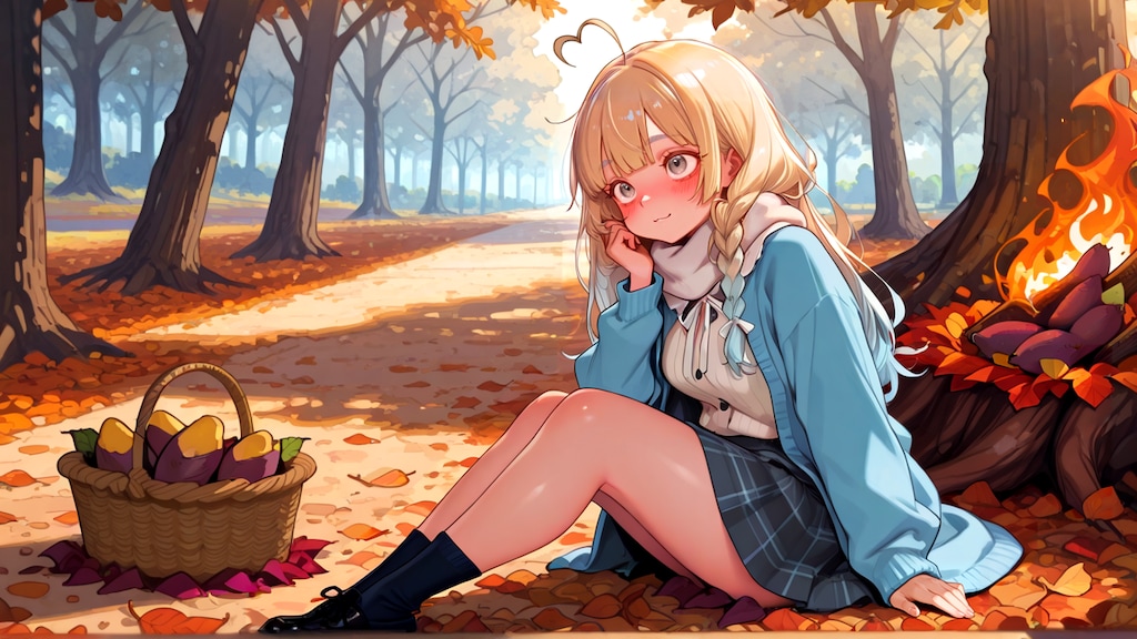 焼き芋美味しいけど熱いの注意