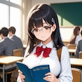 眼鏡っ子_葛葉　古都葉（くずは　ことは） 8枚目
