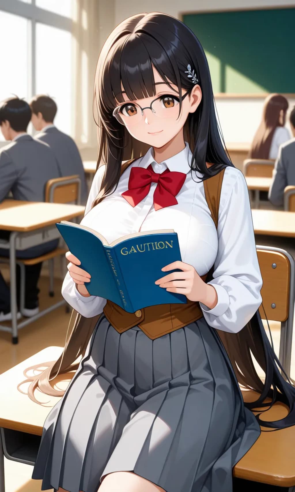 眼鏡っ子_葛葉　古都葉（くずは　ことは）