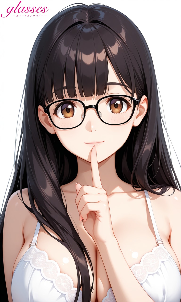 眼鏡っ子_葛葉　古都葉（くずは　ことは）