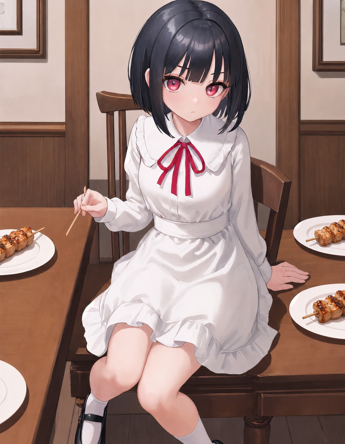 ししょちゃんと焼き鳥