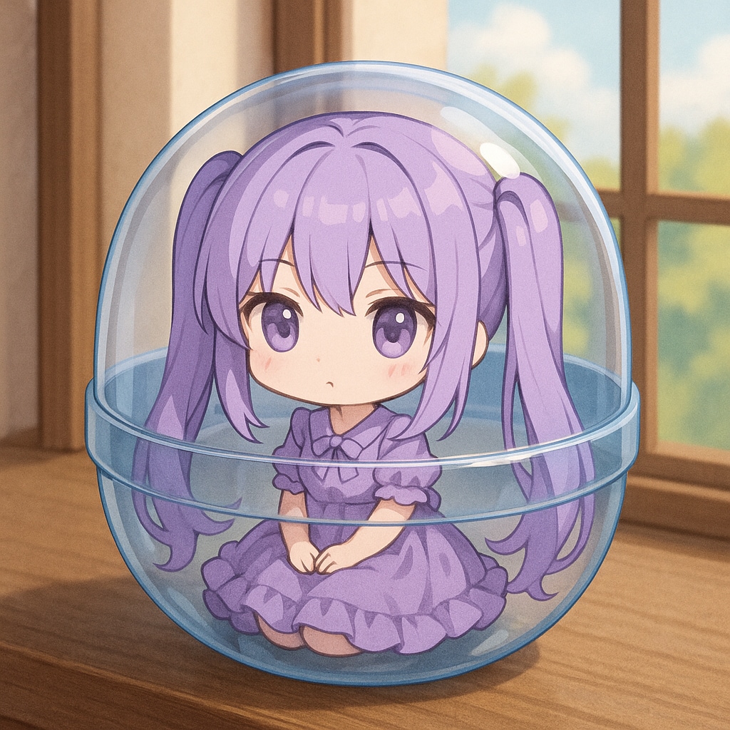 UL新モデルGRAPEちゃんをカプセルに入れたよ