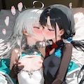 瑠璃(チャイナ)とリーシア(白い子) 3枚目