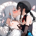 瑠璃(チャイナ)とリーシア(白い子) 5枚目
