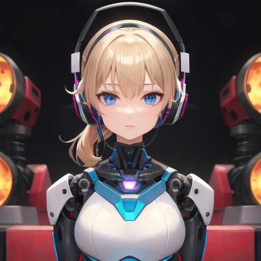 ロボットでも音楽は聴きます | の人気AIイラスト・グラビア