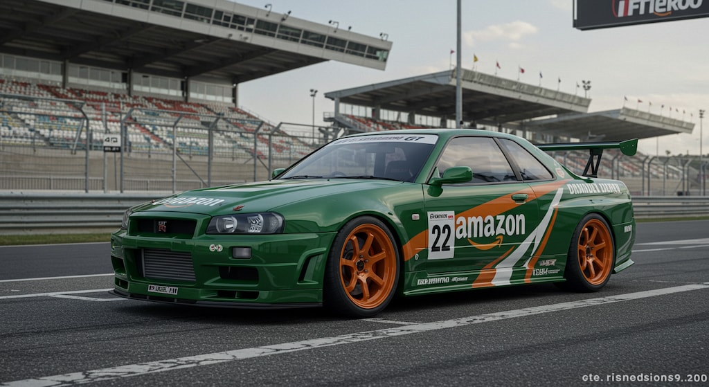 amazon R34GT-R