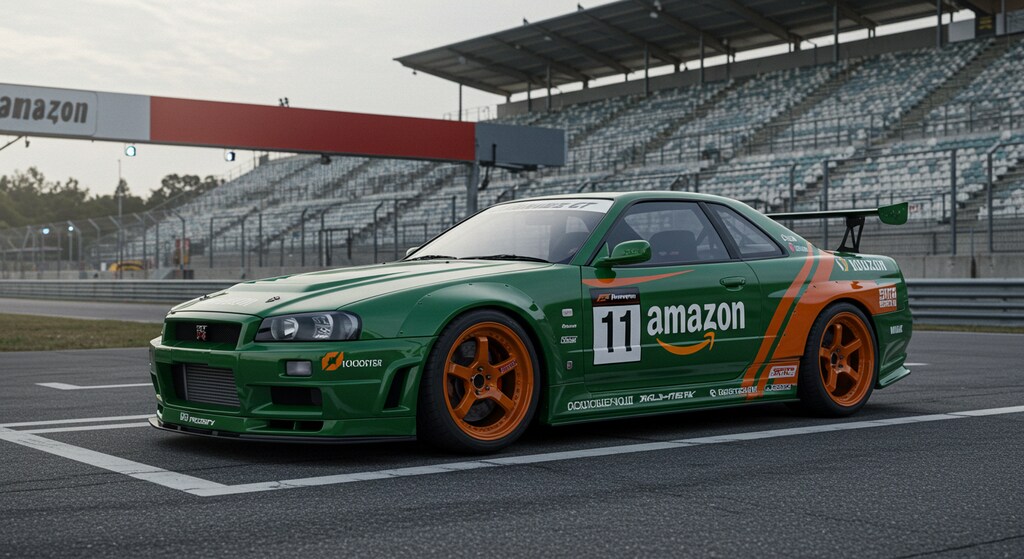 amazon R34GT-R