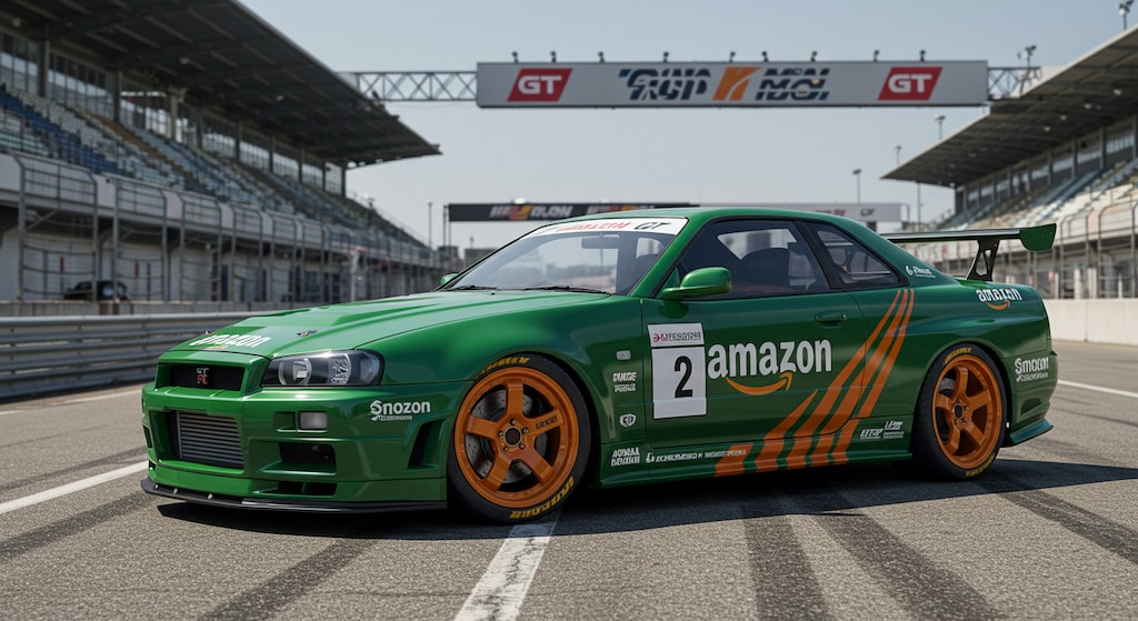 amazon R34GT-R