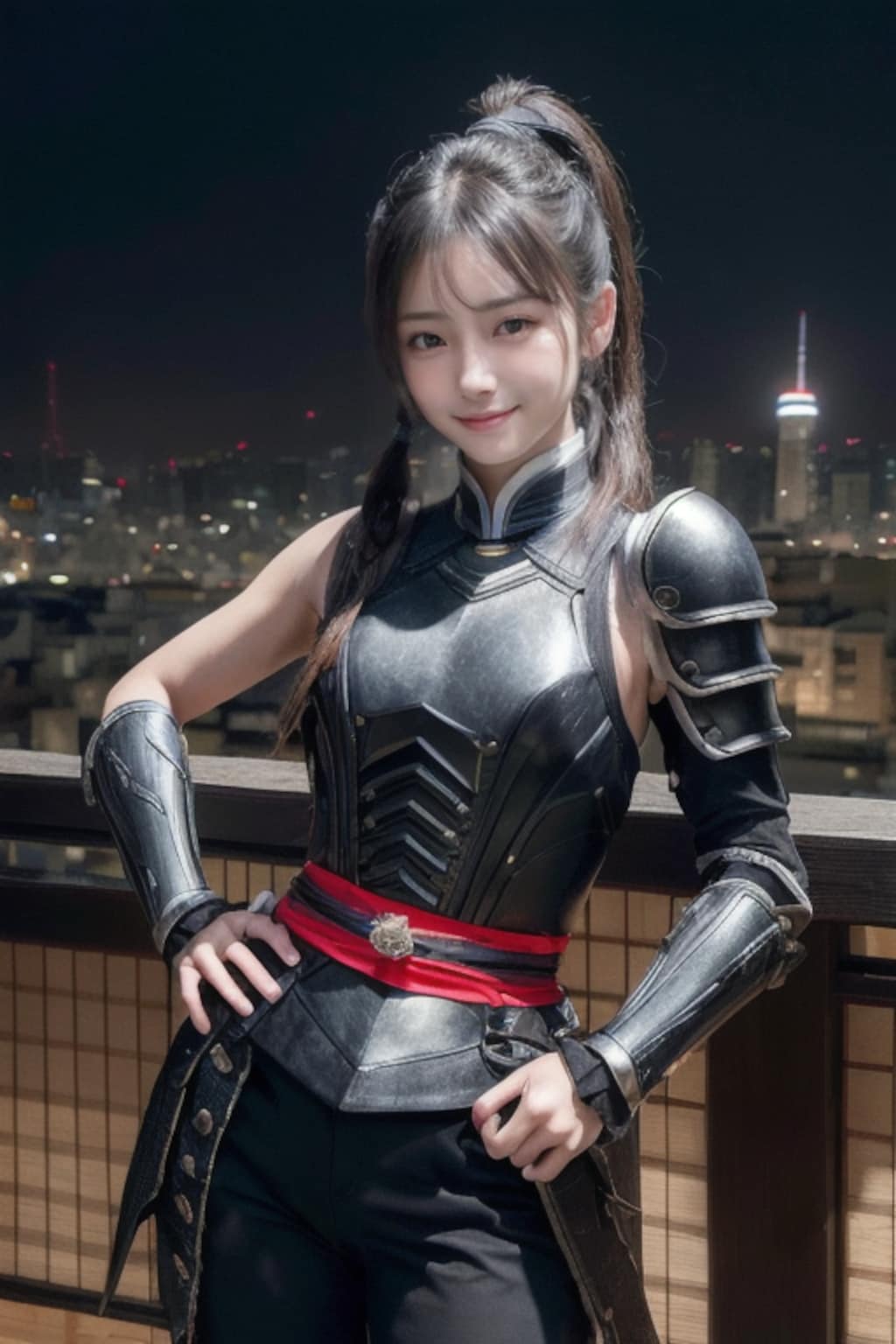 月夜のおぱ忍者