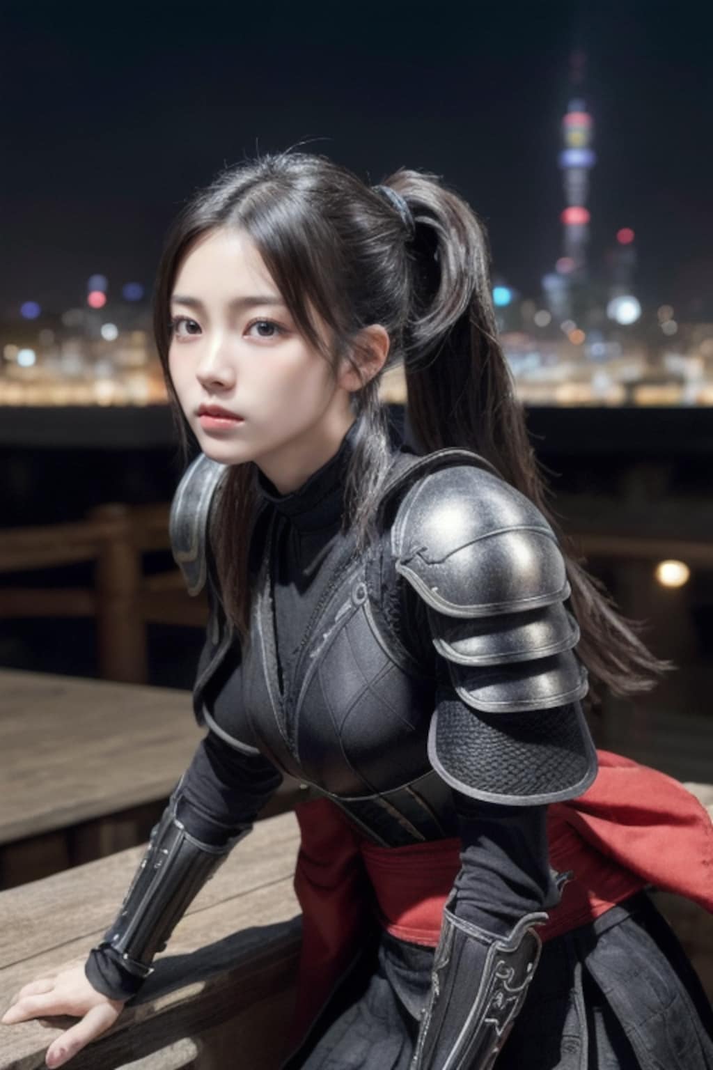 月夜のおぱ忍者