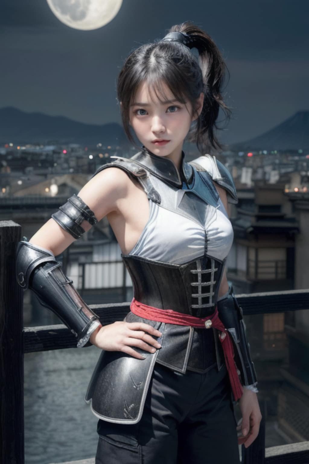 月夜のおぱ忍者