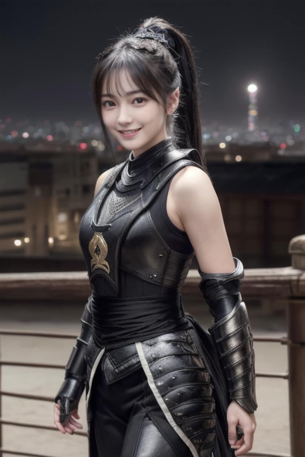 月夜のおぱ忍者