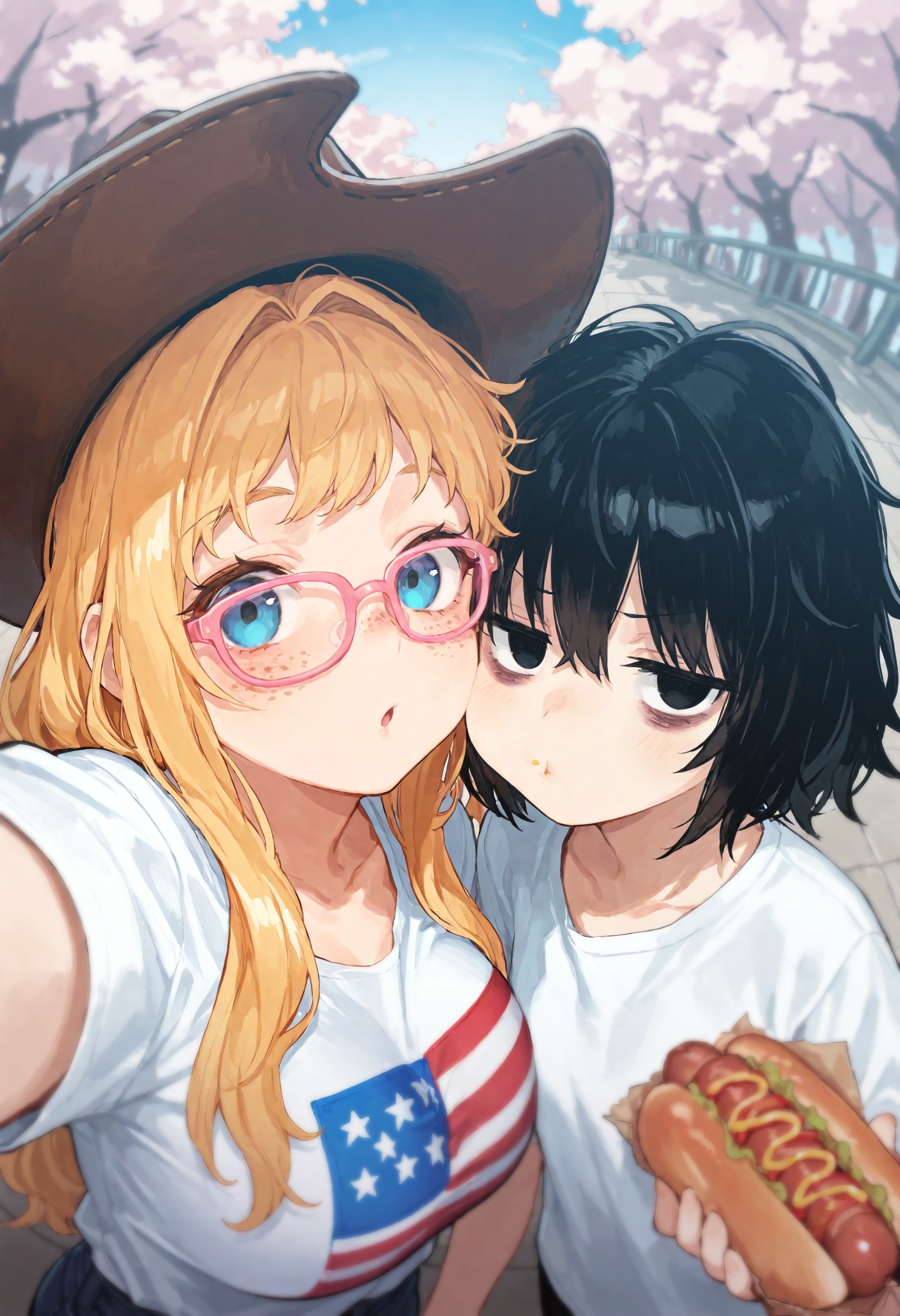 日米交流？3 | の人気AIイラスト・グラビア