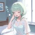 深夜にケモ耳化してしまう少女6 2枚目