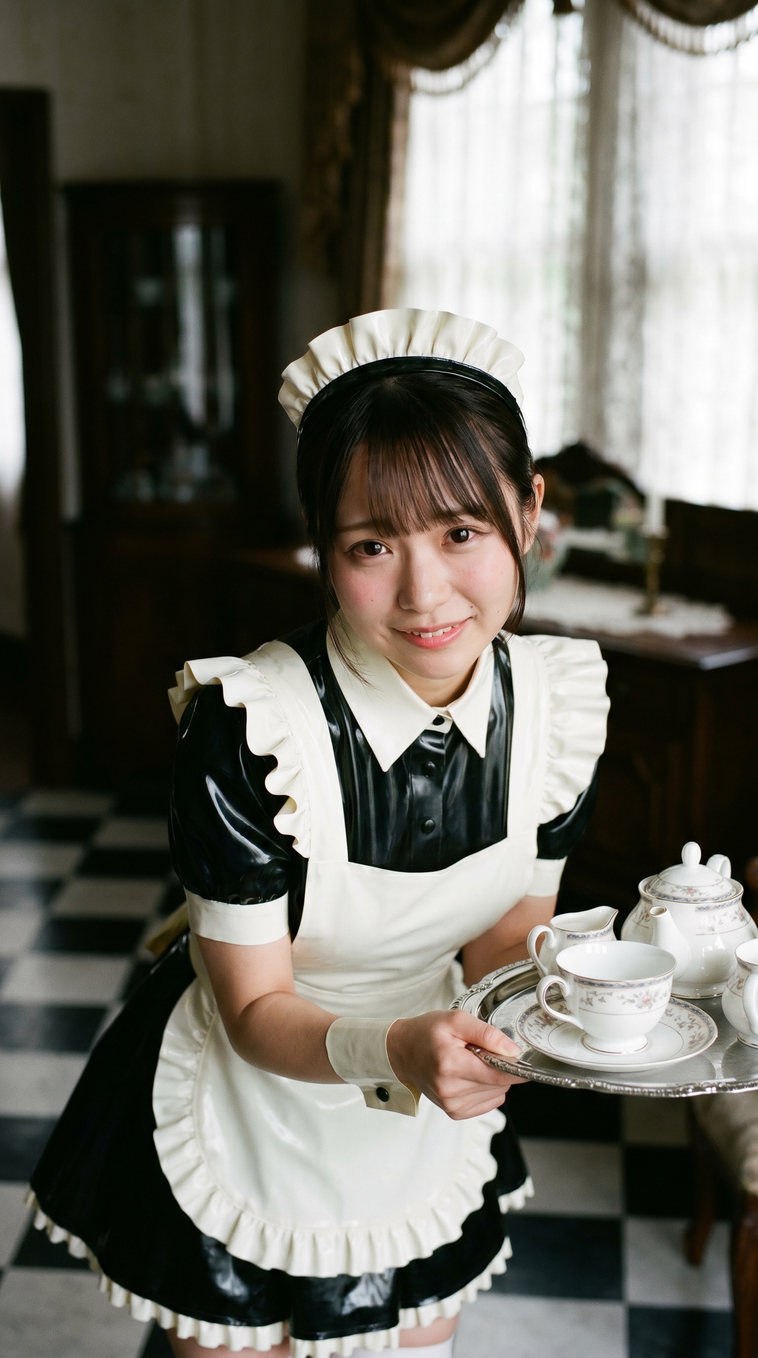 Tea Service with a Gentle Smile | の人気AIイラスト・グラビア